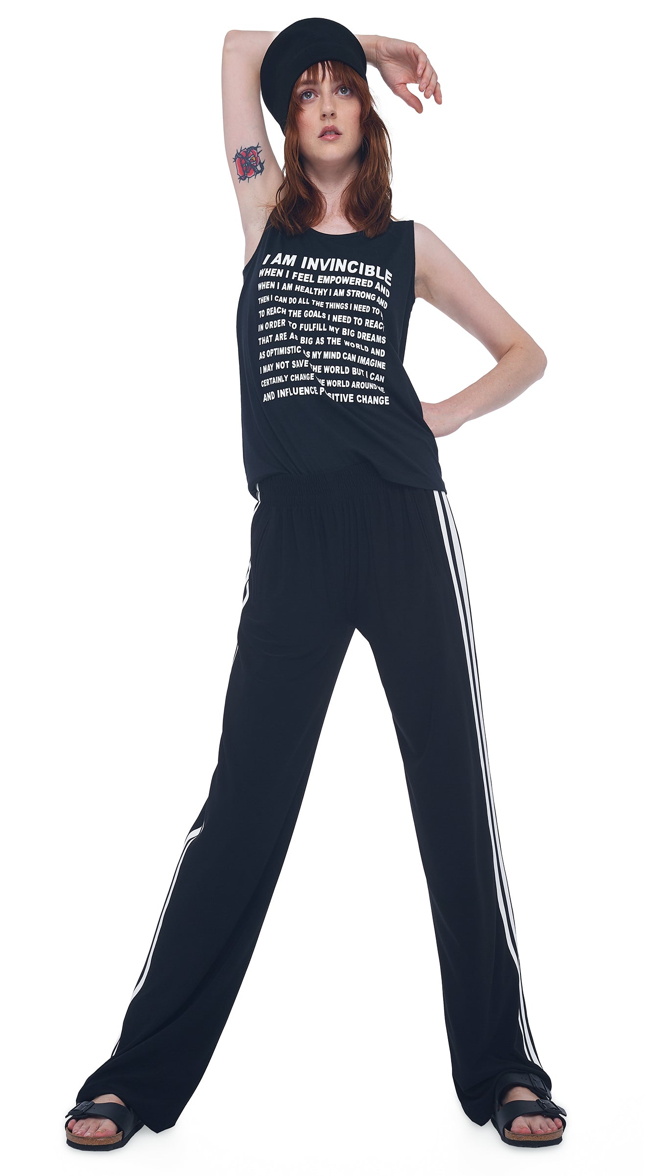 Norma Kamali I AM INVINCIBLE TEE