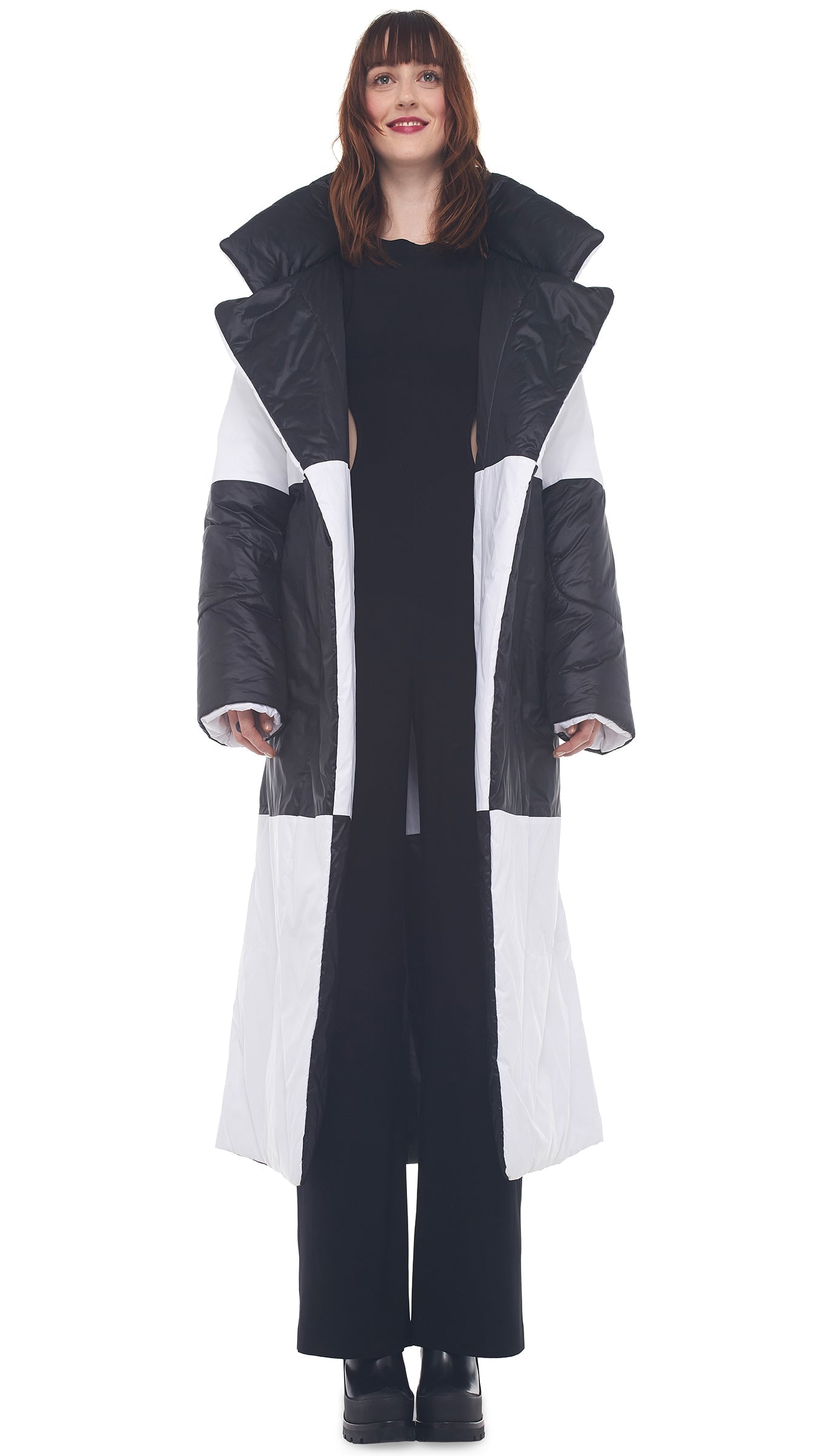 Norma Kamali REVERSIBLE SLEEPING BAG COAT