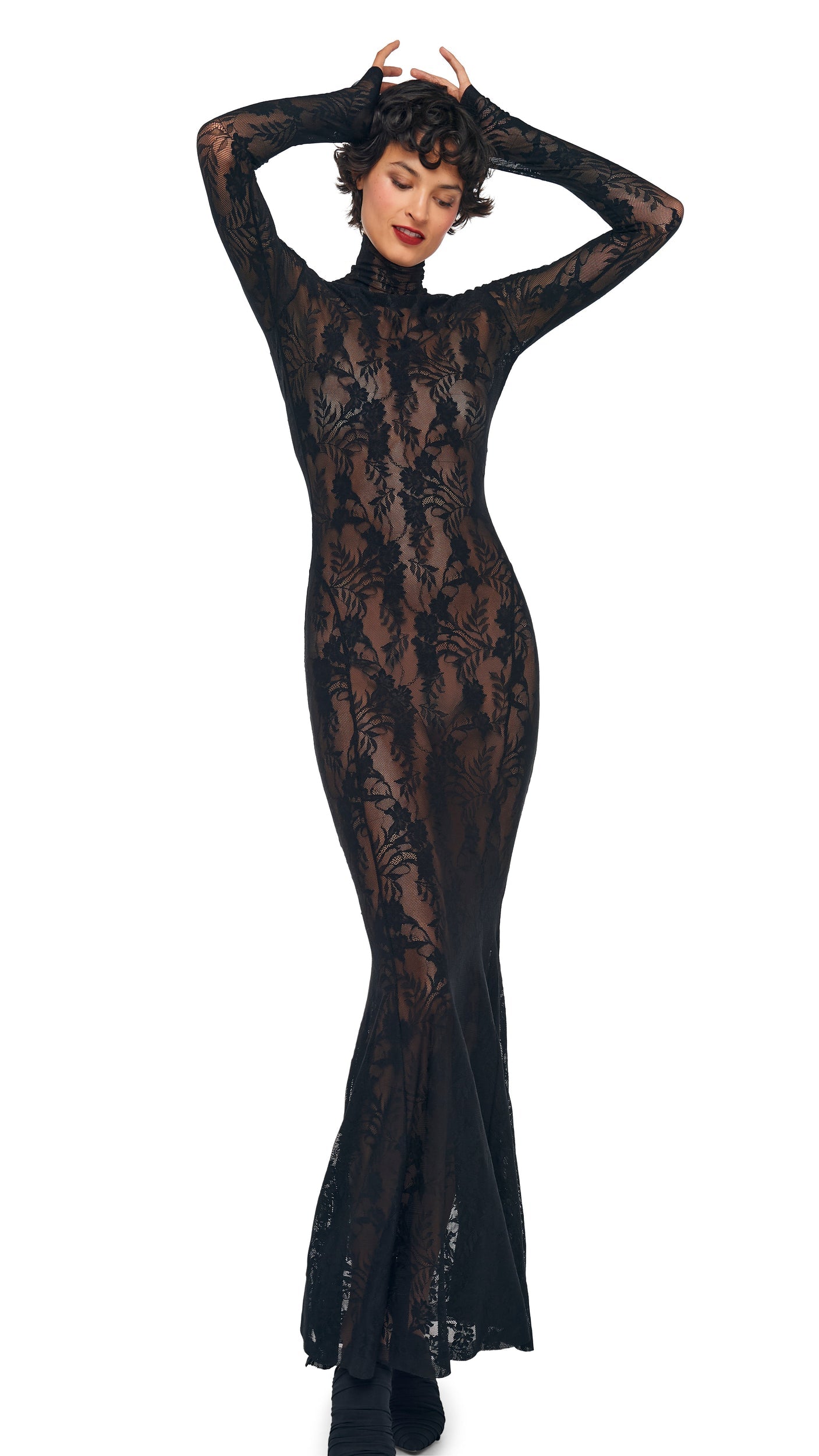 Norma Kamali TURTLE FISHTAIL GOWN