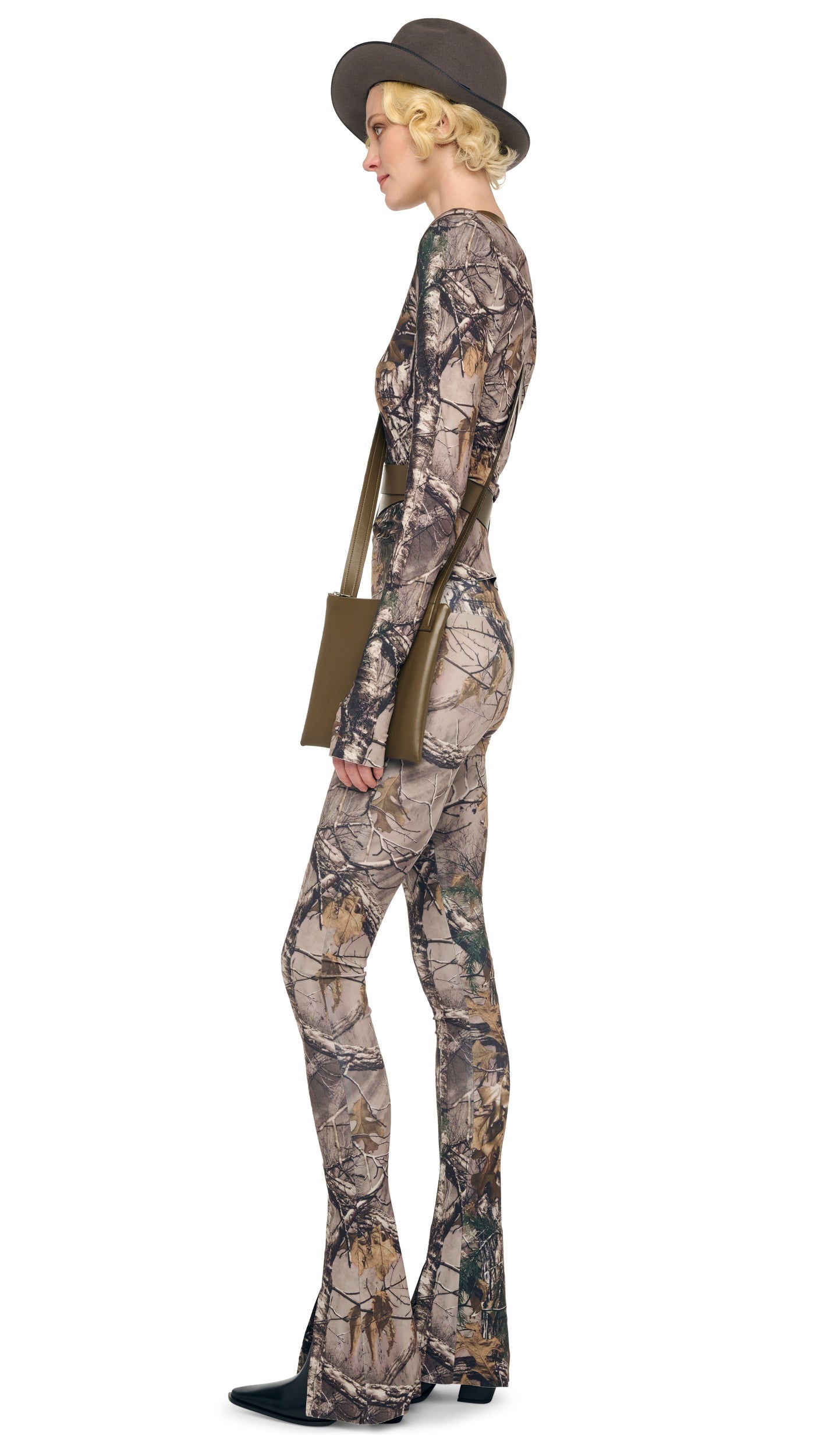 Norma Kamali CROSSOVER SHOULDER BAG SMALL