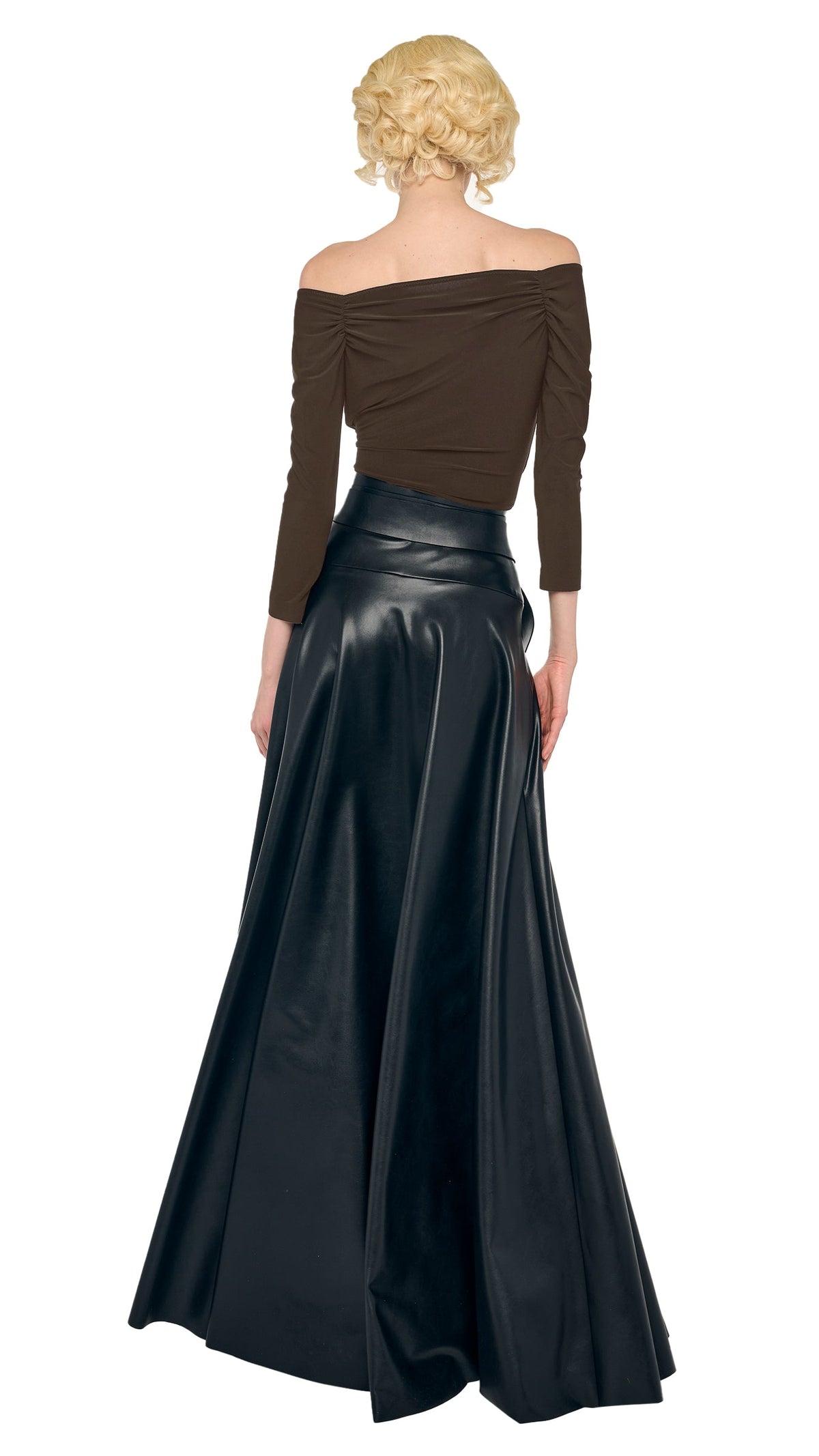 Norma Kamali OFF SHOULDER SWEETHEART BODYSUIT