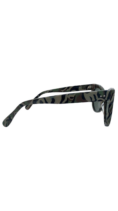 Norma Kamali SQUARE CAT EYE SUNGLASSES