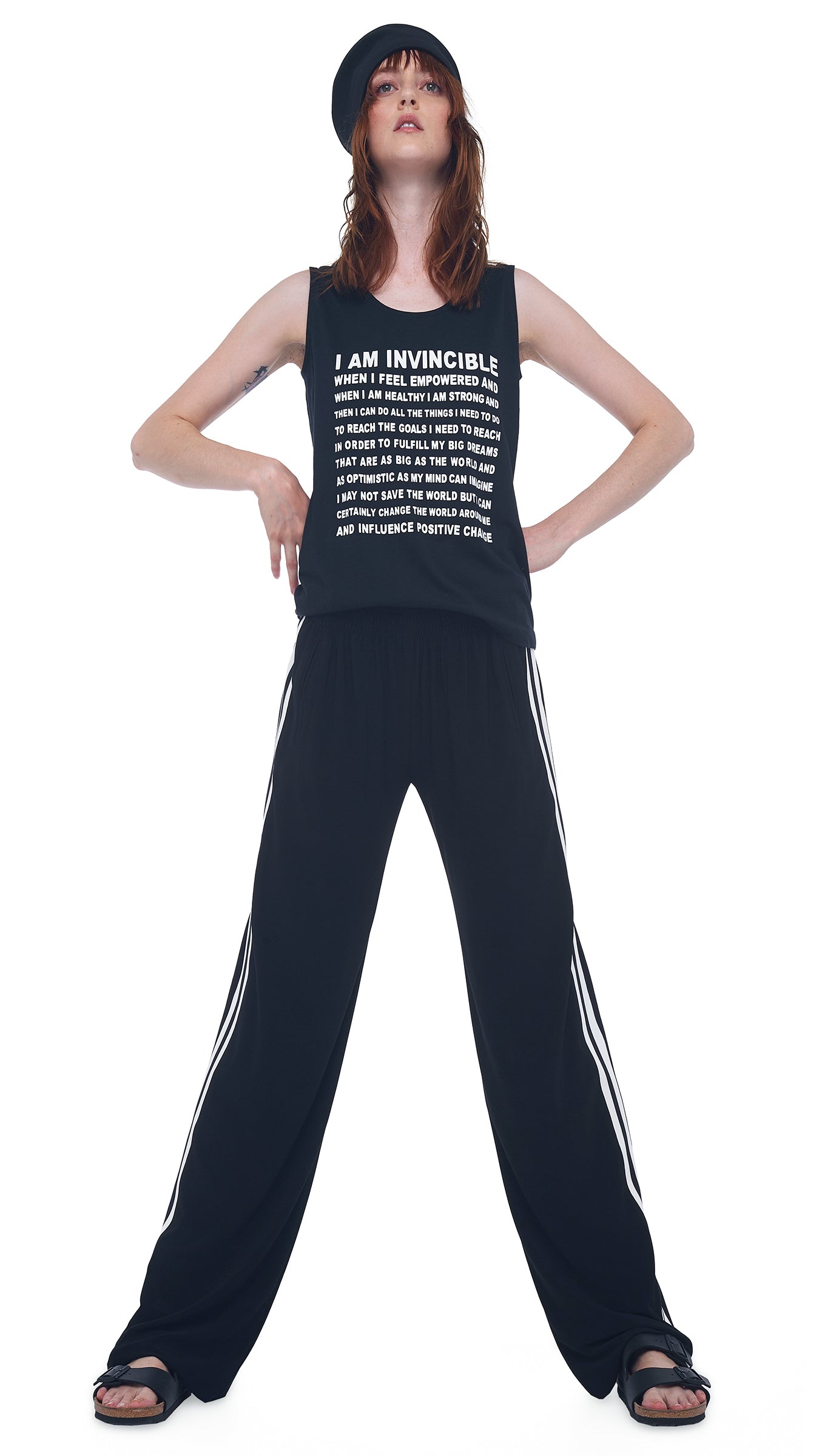 Norma Kamali I AM INVINCIBLE TEE