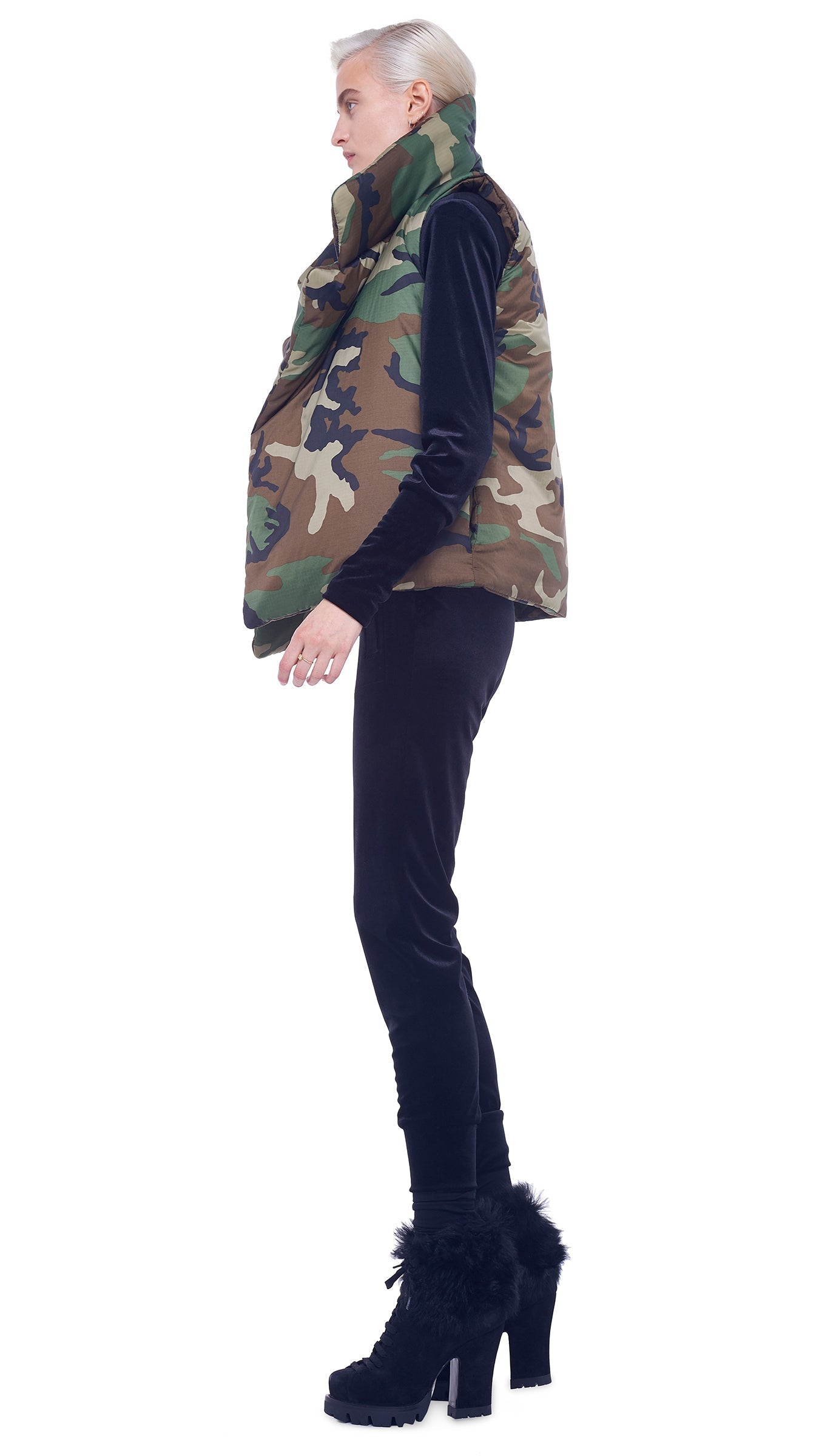 Norma Kamali SLEEPING BAG VEST