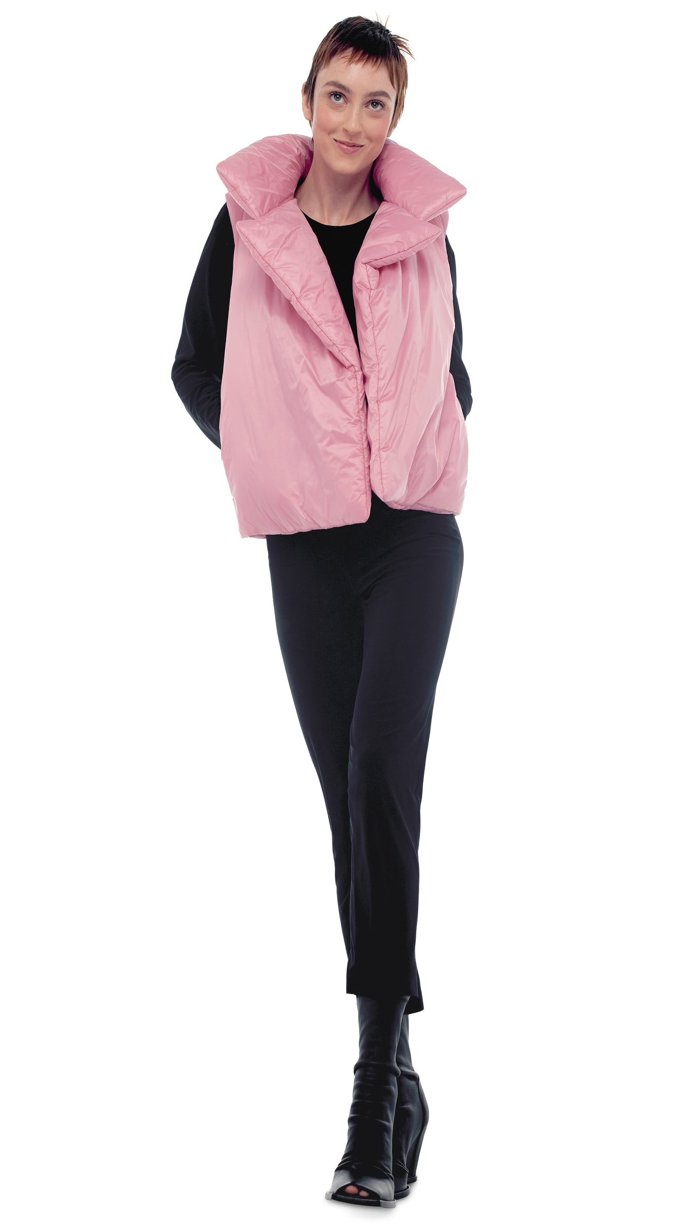 Norma Kamali SLEEPING BAG VEST