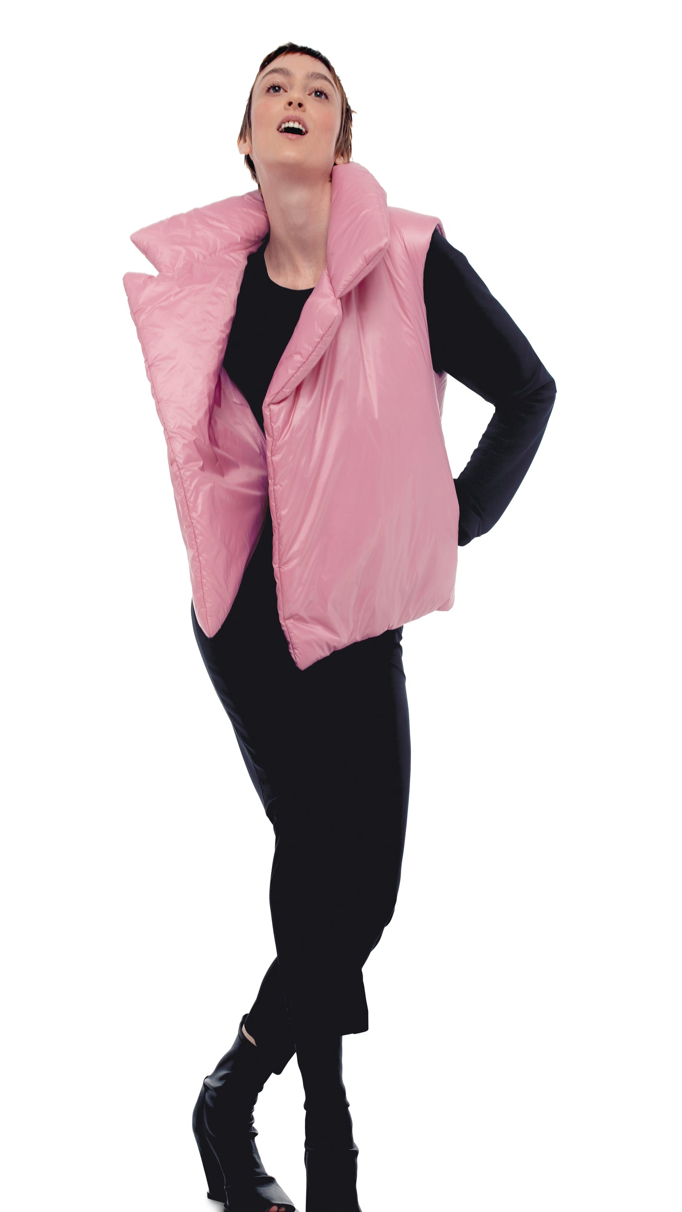 Norma Kamali SLEEPING BAG VEST