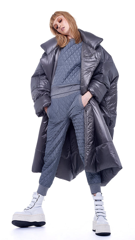 Norma Kamali BLANKET SLEEPING BAG COAT