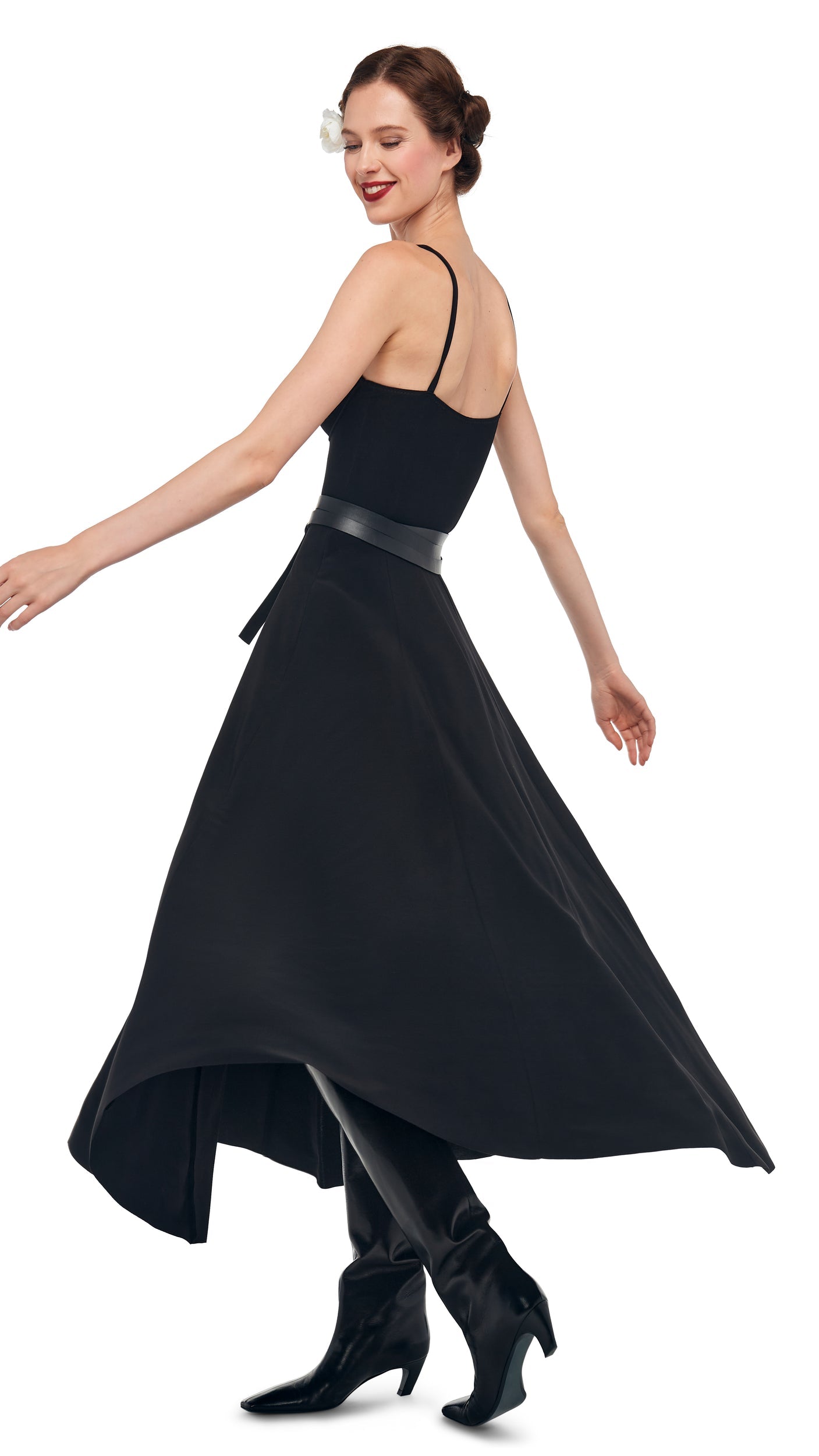Norma Kamali UNDERWIRE MIDCALF DRESS
