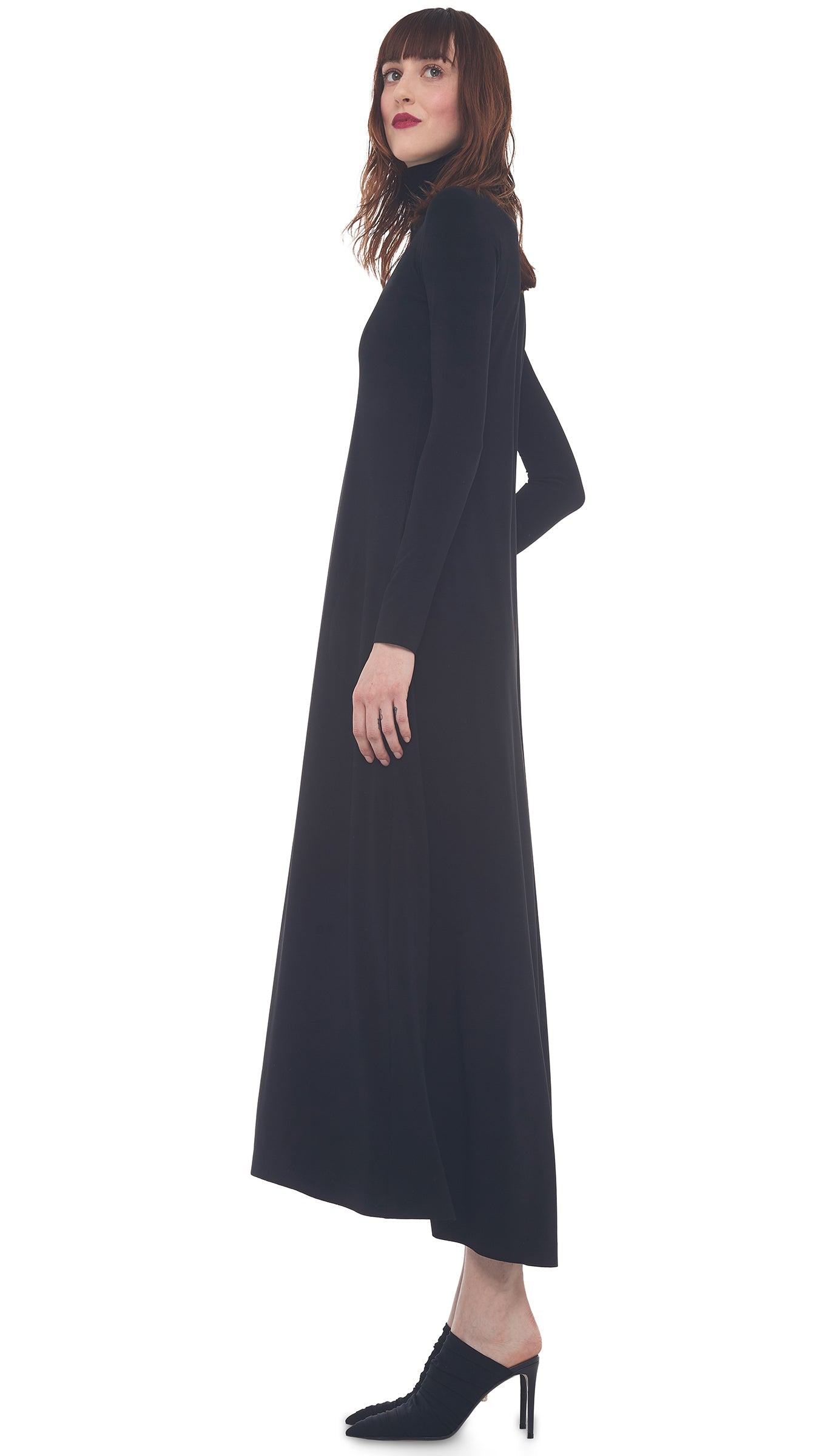 Norma Kamali TURTLE LONG SWING DRESS