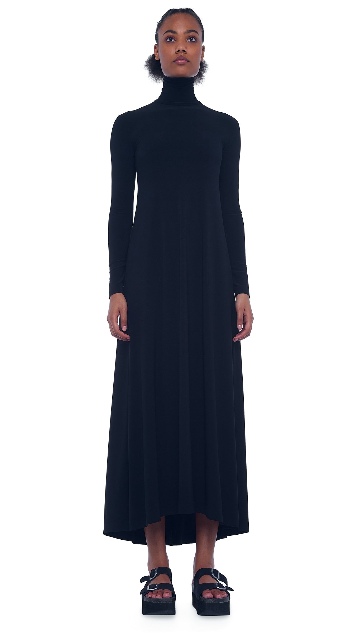 Norma Kamali TURTLE LONG SWING DRESS