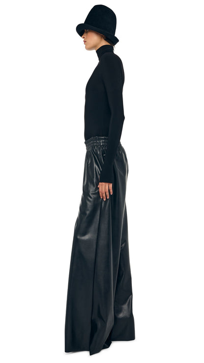 Norma Kamali LONG SLEEVE TURTLE BODYSUIT