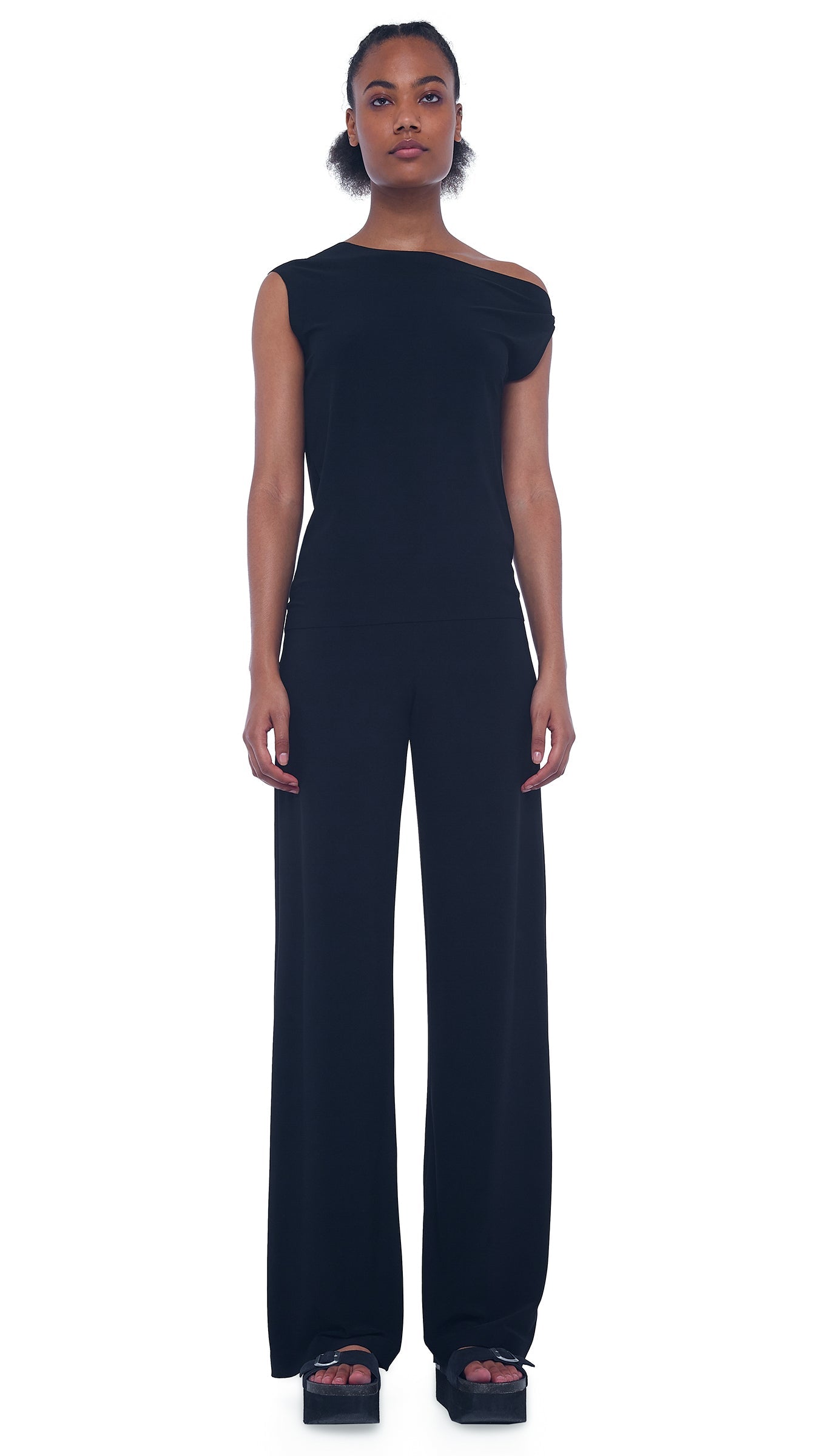 Norma Kamali STRAIGHT LEG PANT