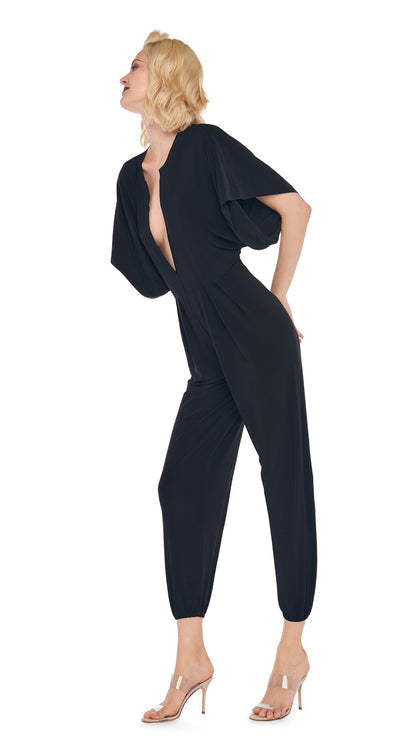 Norma Kamali RECTANGLE JOG JUMPSUIT