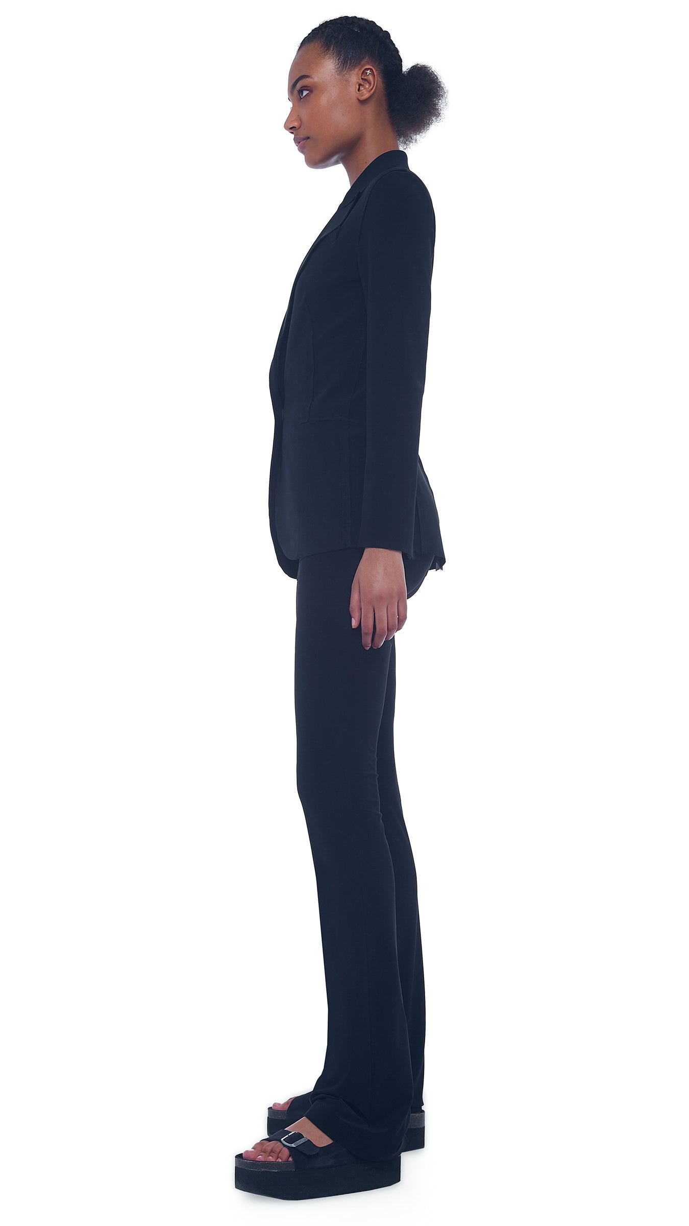 Norma Kamali SINGLE BREASTED JACKET