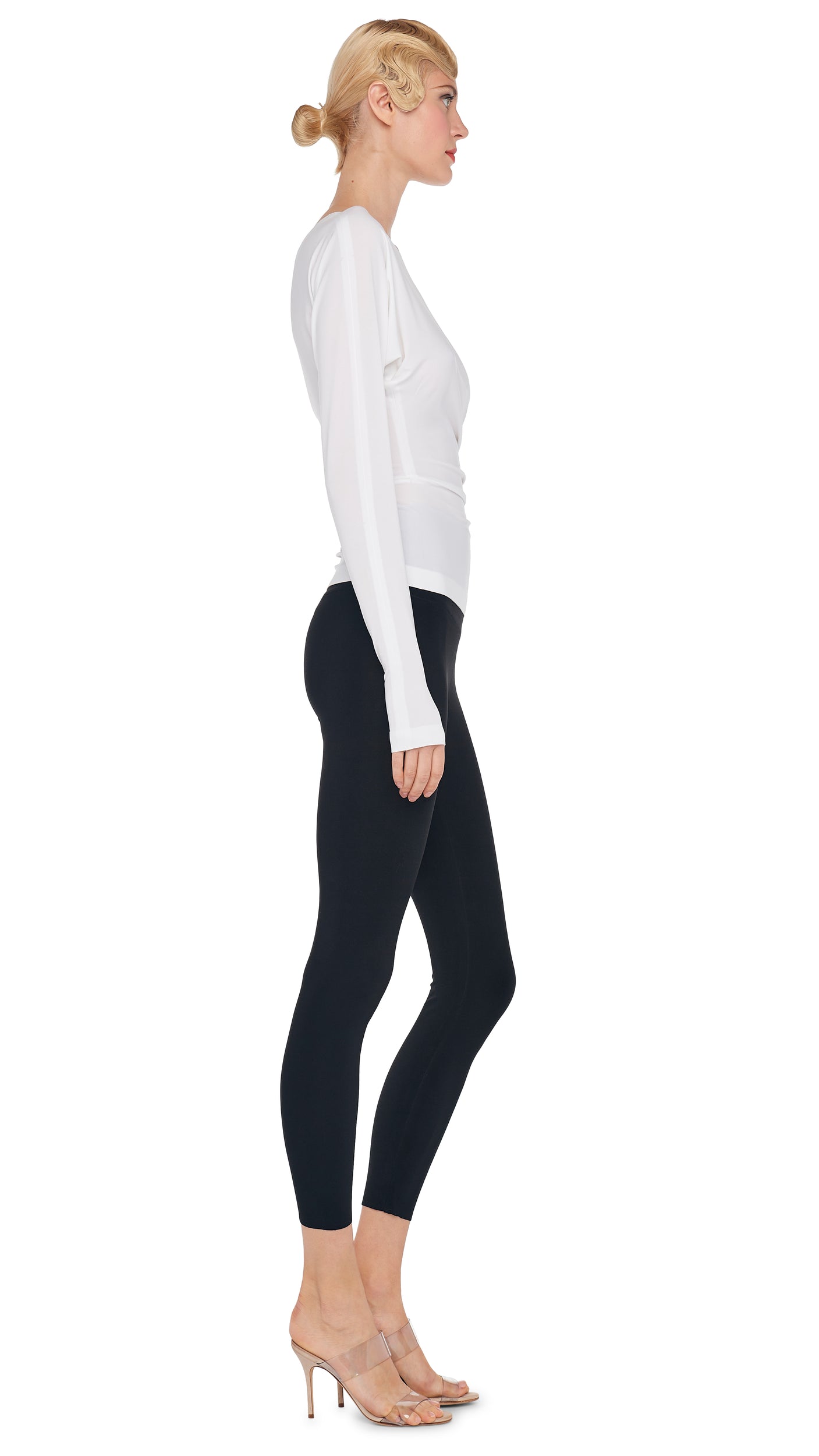 Norma Kamali CROPPED LEGGING
