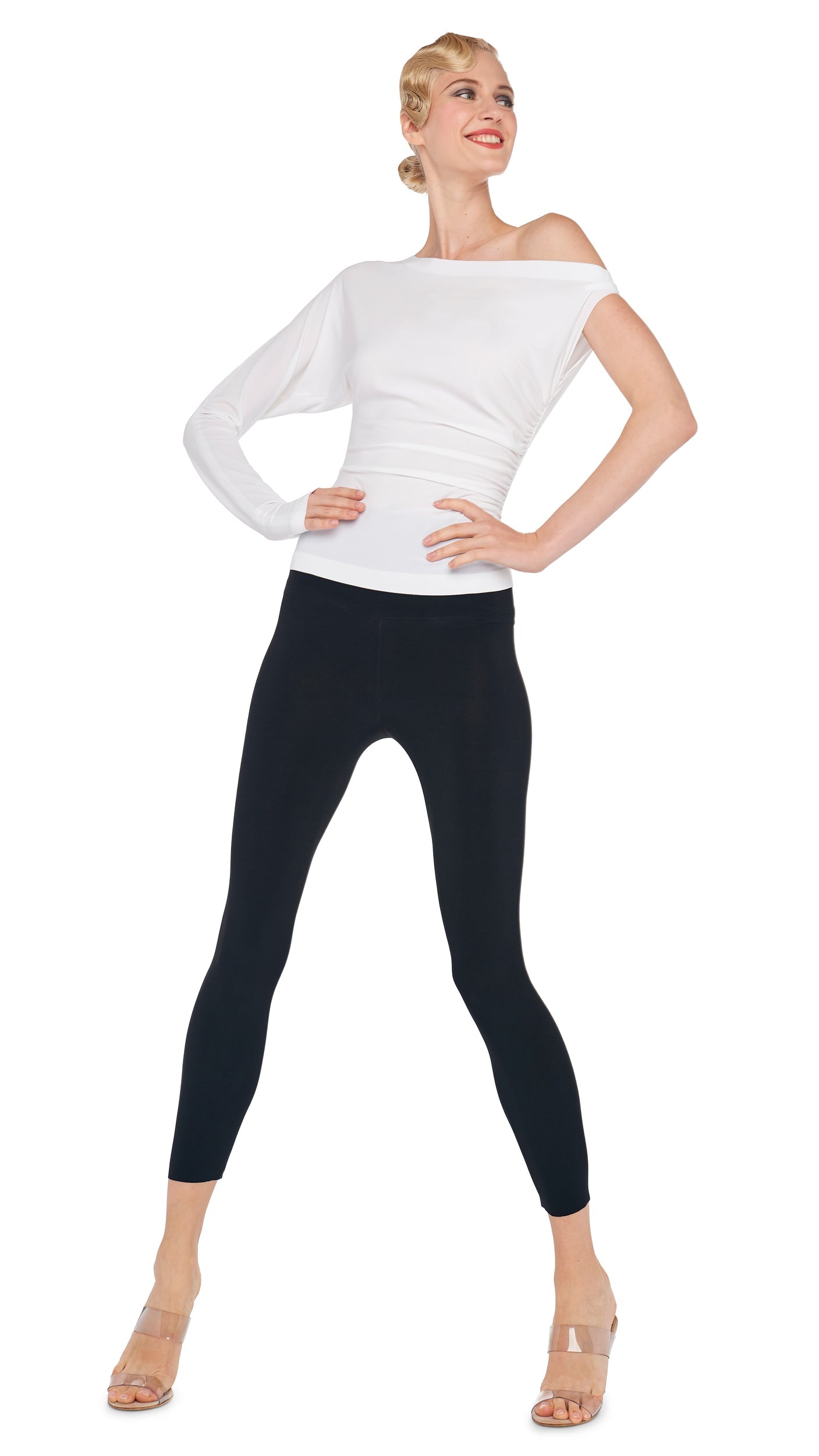 Norma Kamali CROPPED LEGGING