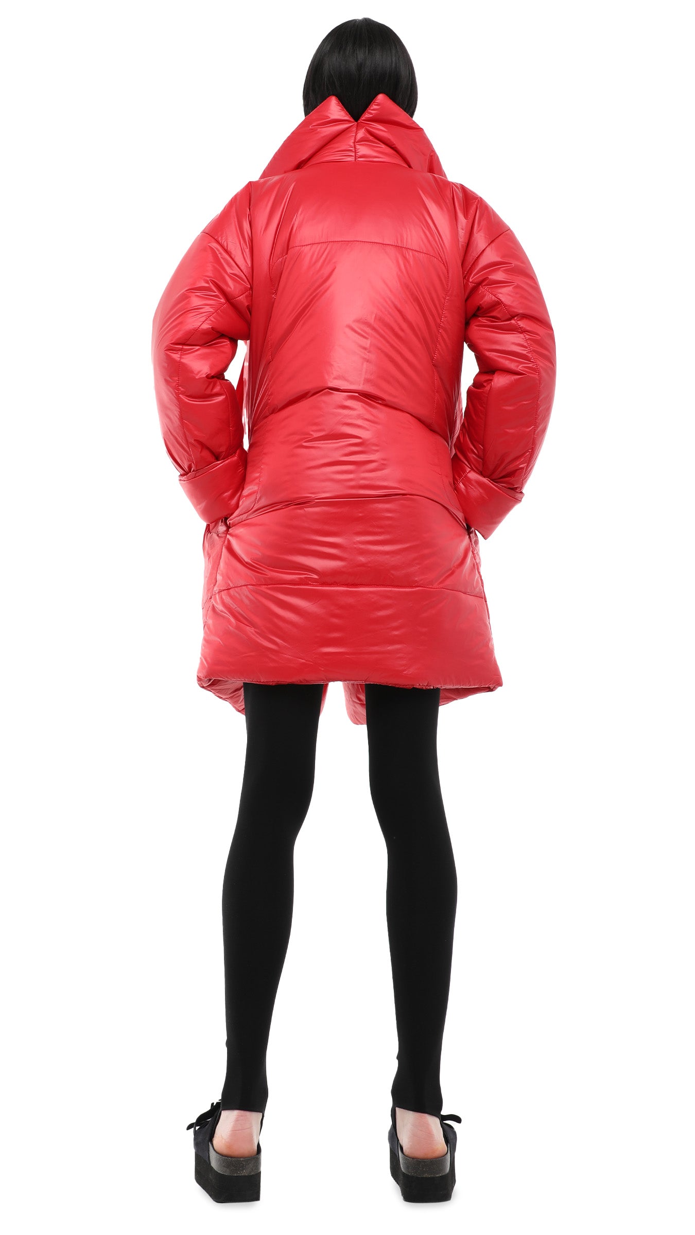 Norma Kamali SLEEPING BAG COAT TO KNEE