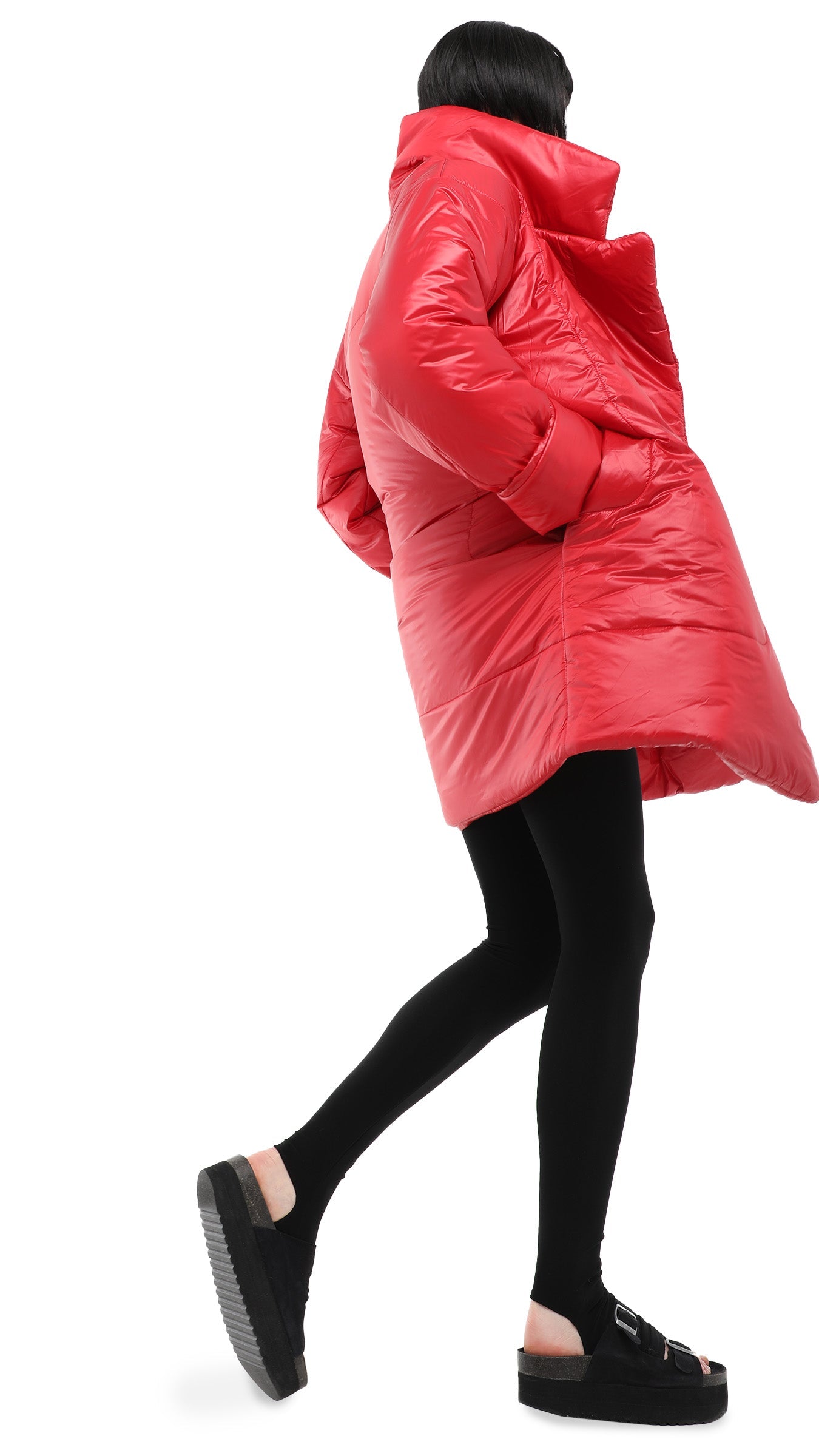 Norma Kamali SLEEPING BAG COAT TO KNEE