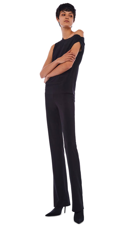Norma Kamali DROP SHOULDER TOP