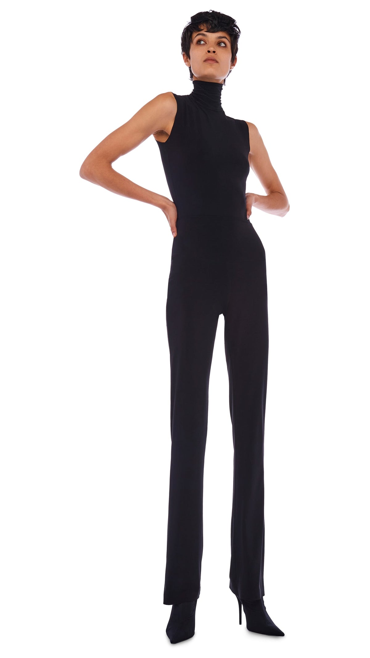 Norma Kamali SLEEVELESS TURTLE TOP