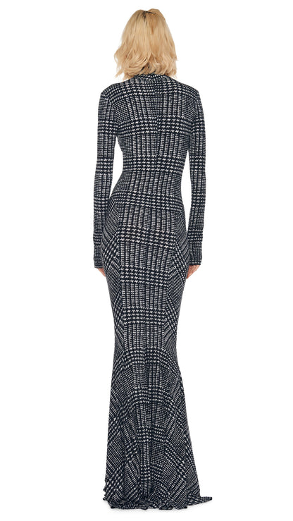 Norma Kamali TURTLE FISHTAIL GOWN