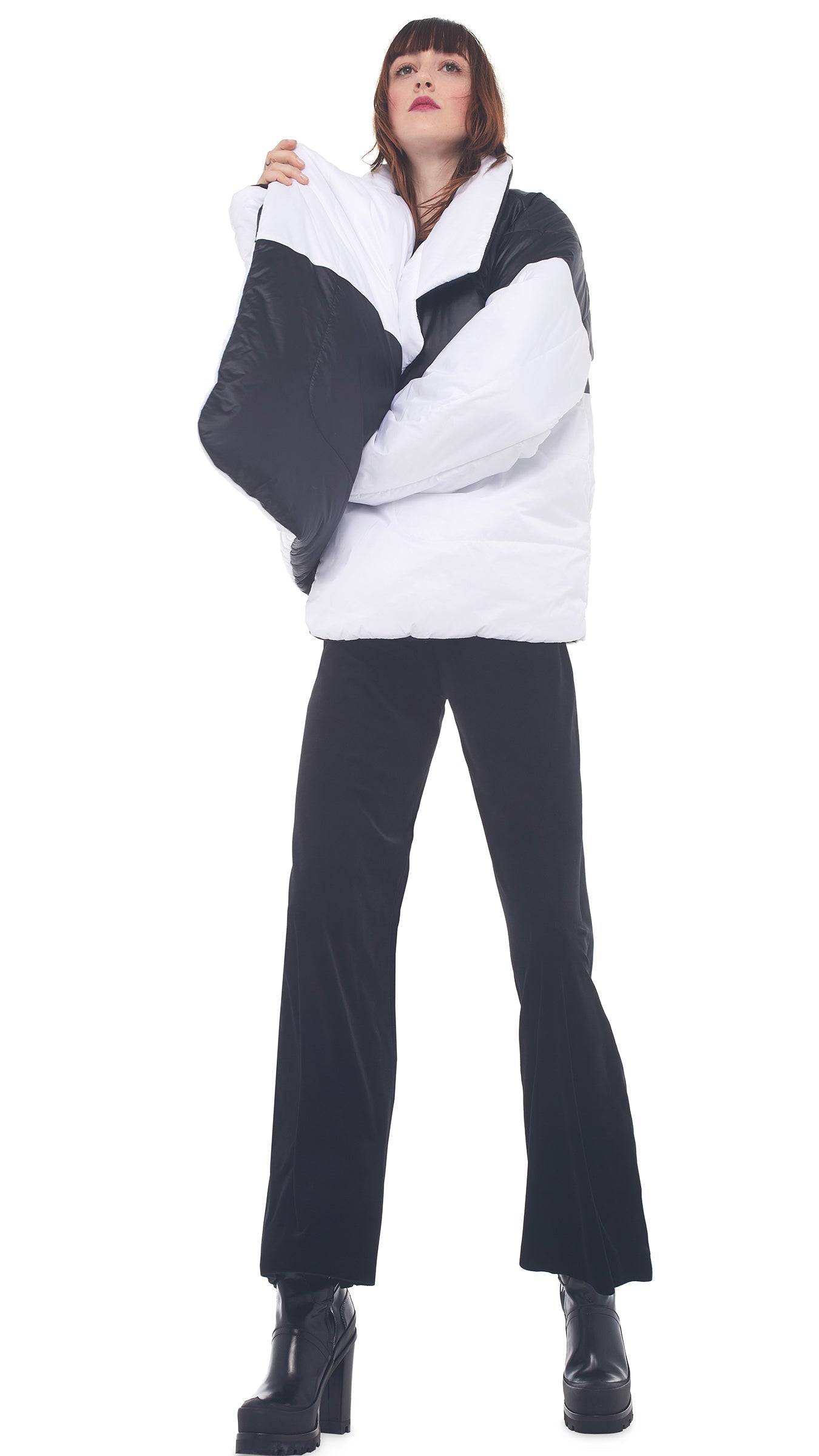 Norma Kamali REVERSIBLE SLEEPING BAG JACKET