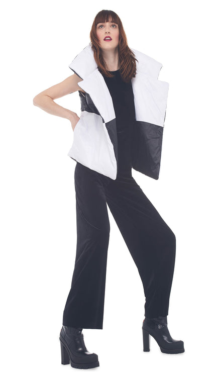 Norma Kamali REVERSIBLE SLEEPING BAG VEST