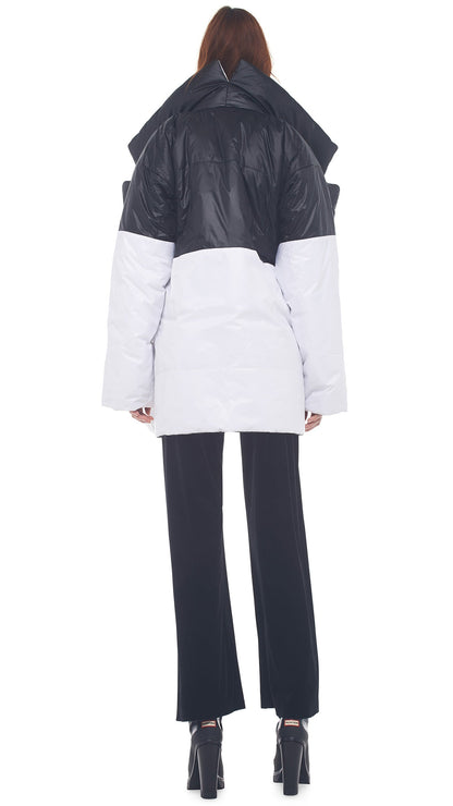 Norma Kamali REVERSIBLE SLEEPING BAG COAT