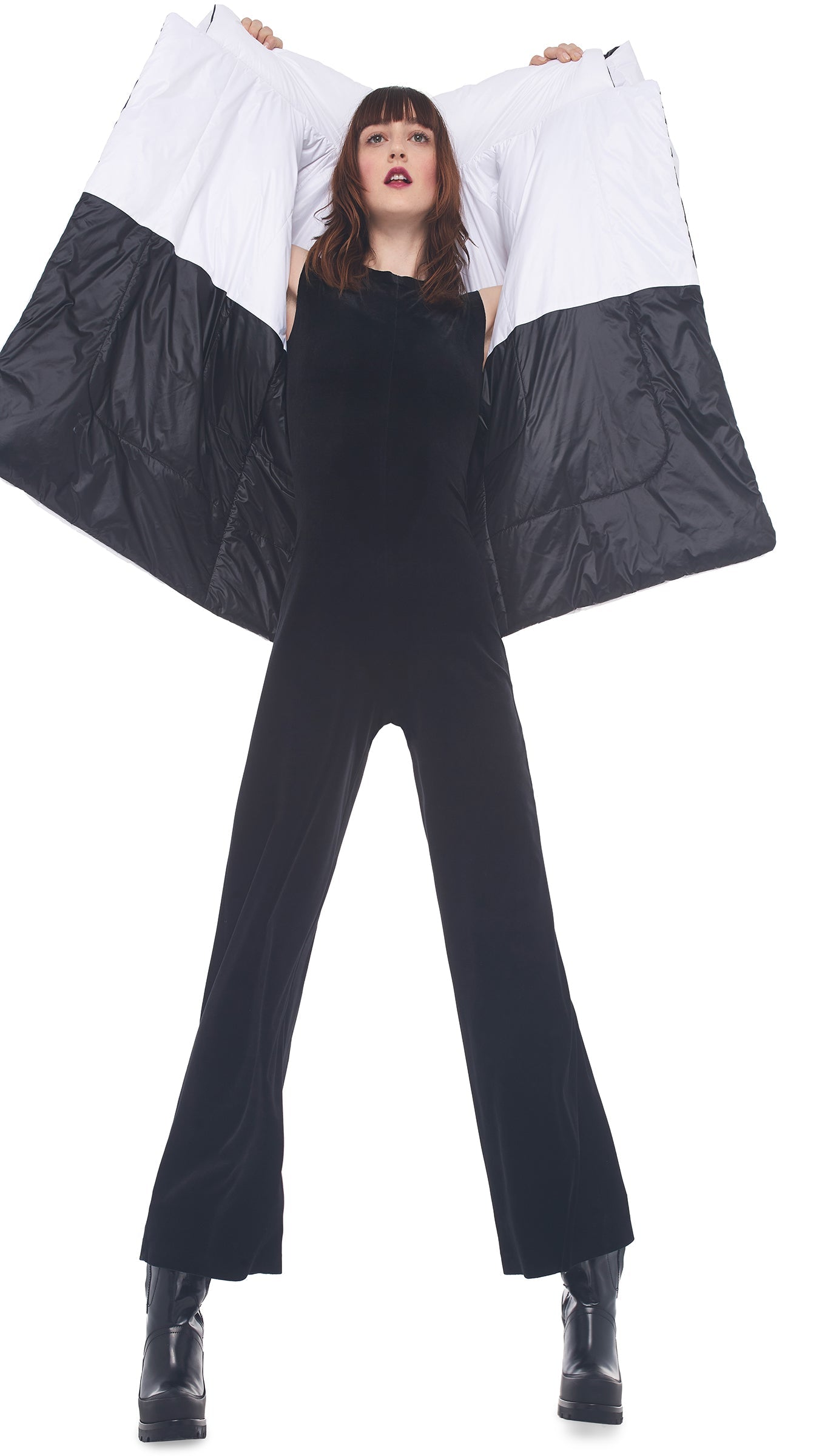 Norma Kamali REVERSIBLE SLEEPING BAG COAT