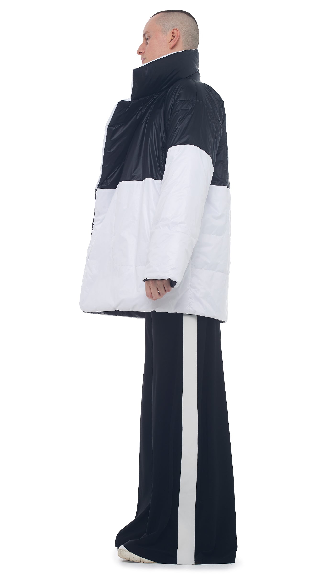 Norma Kamali REVERSIBLE SLEEPING BAG COAT