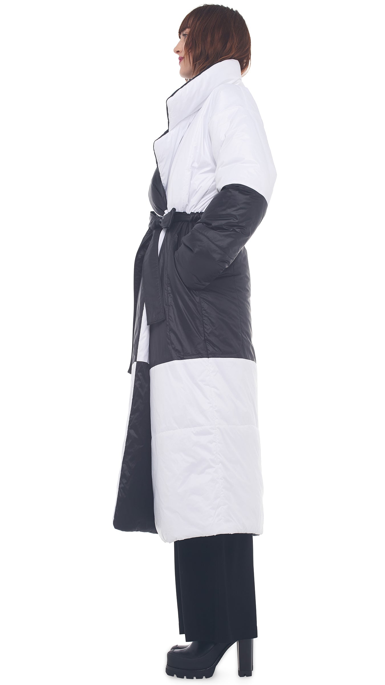 Norma Kamali REVERSIBLE SLEEPING BAG COAT