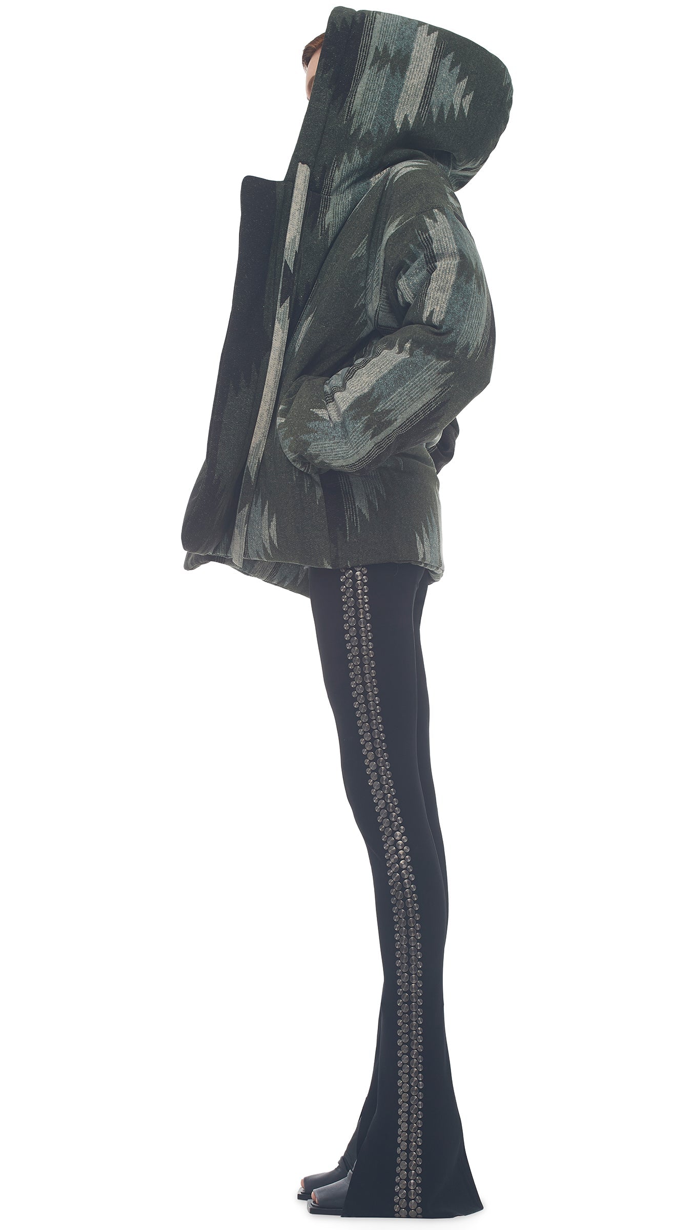 Norma Kamali HOODED SLEEPING BAG JACKET
