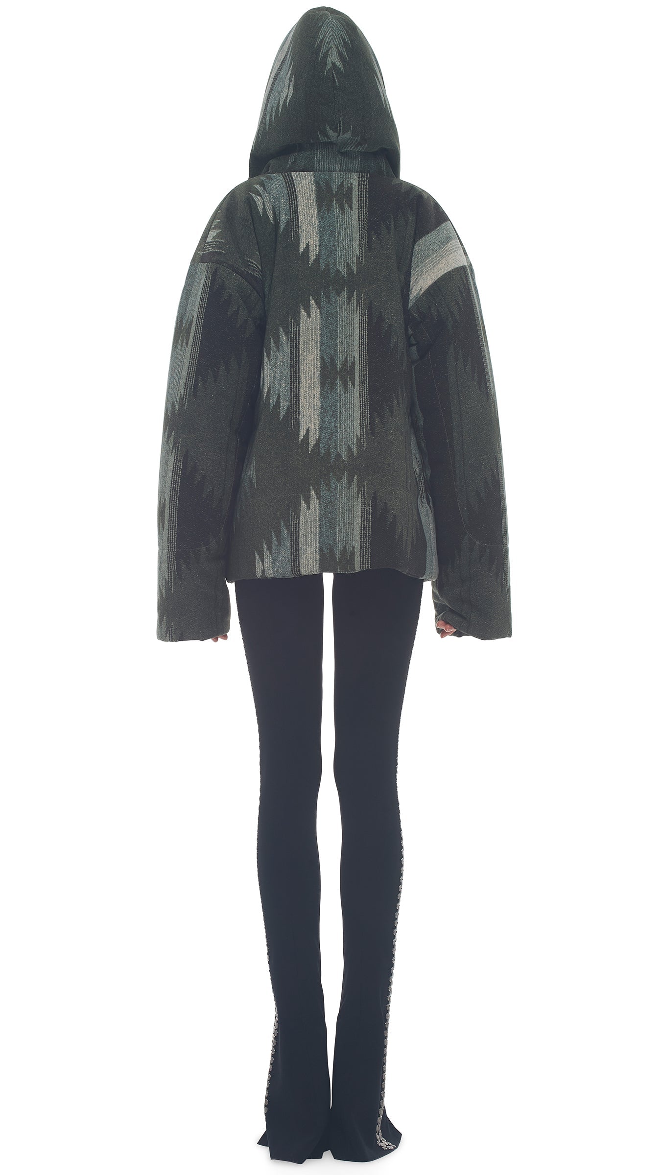 Norma Kamali HOODED SLEEPING BAG JACKET