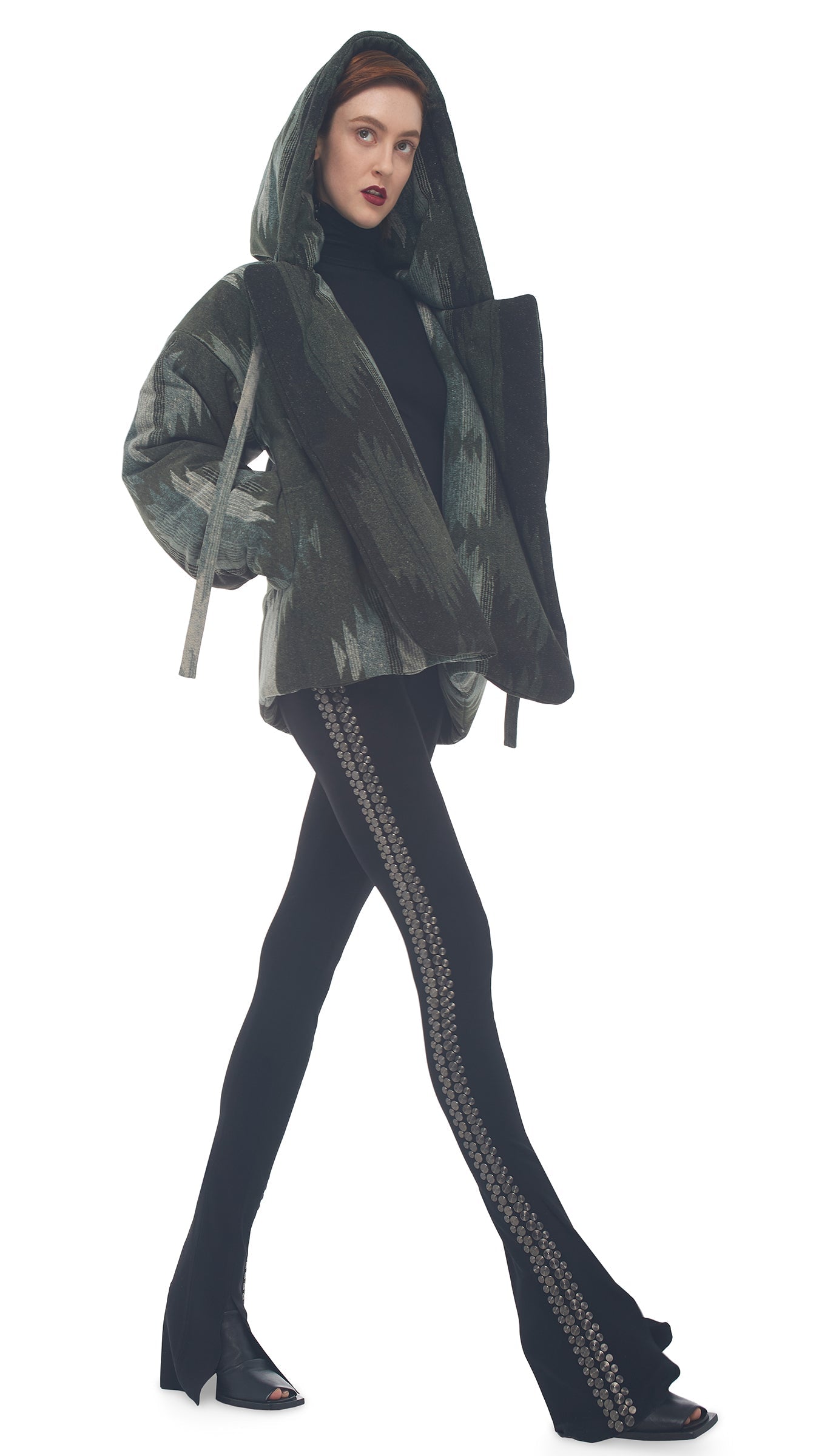 Norma Kamali HOODED SLEEPING BAG JACKET