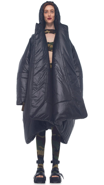 Norma Kamali HOODED BLANKET SLEEPING BAG