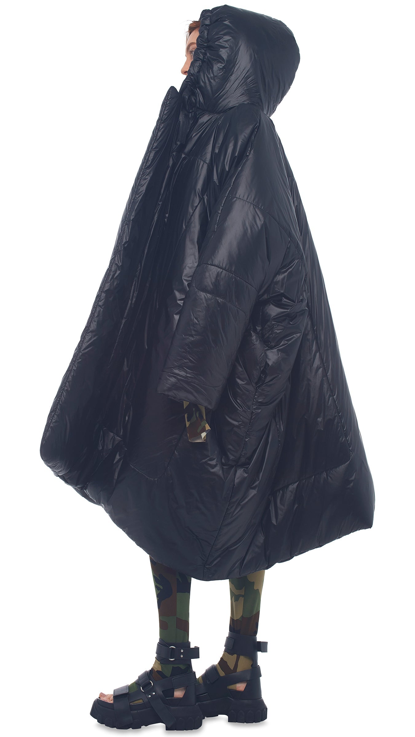 Norma Kamali HOODED BLANKET SLEEPING BAG