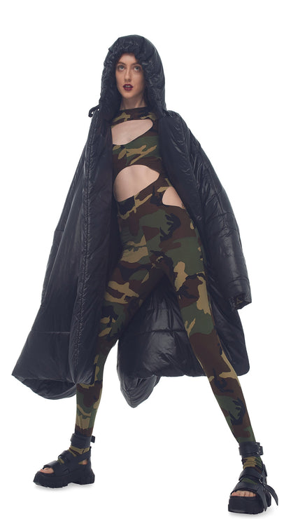 Norma Kamali HOODED BLANKET SLEEPING BAG