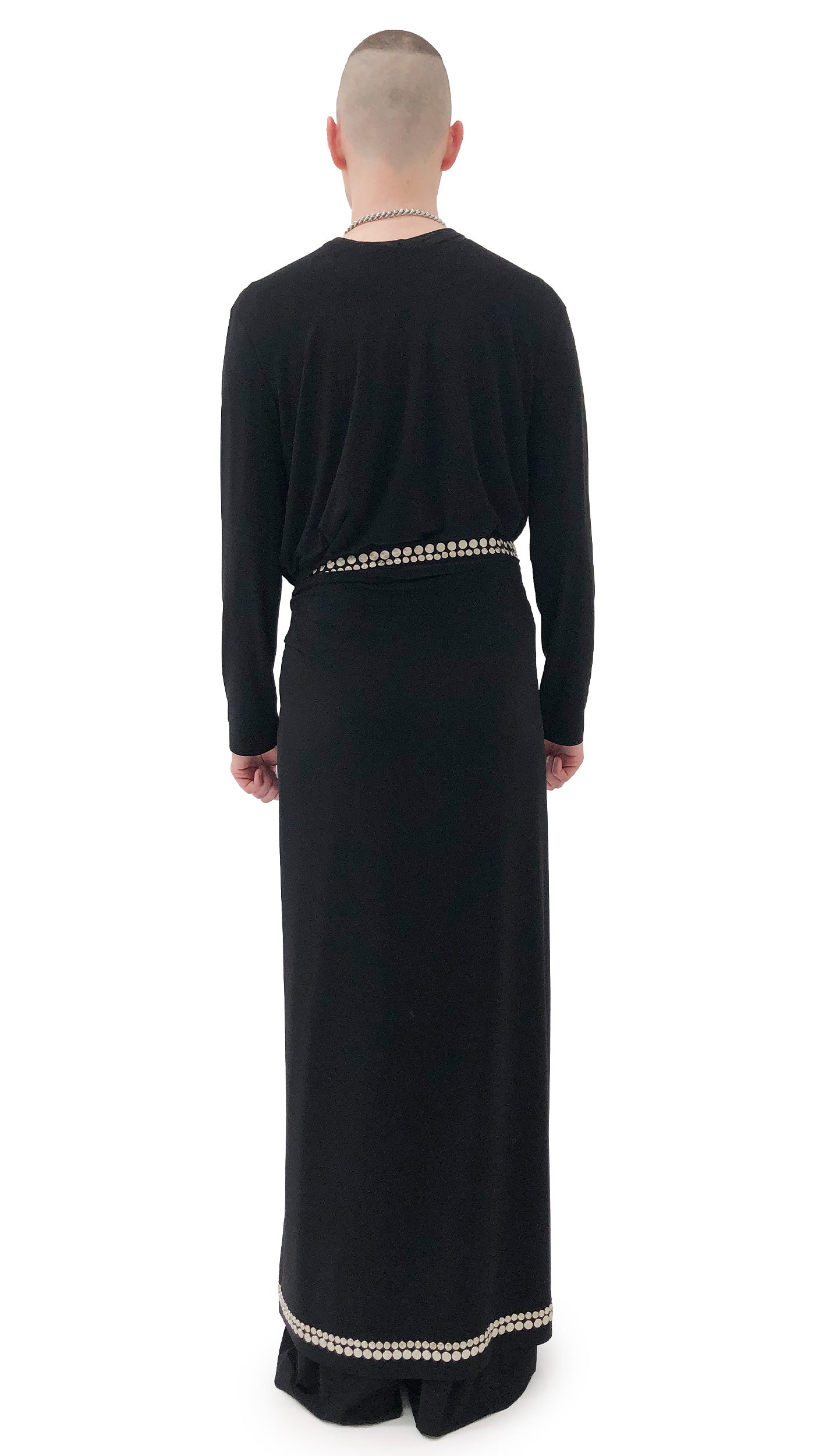 Norma Kamali STUDDED ERNIE SCARF