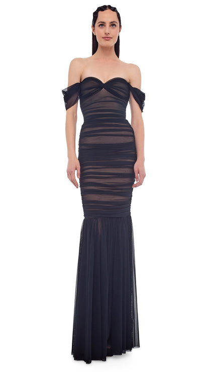 Norma Kamali WALTER FISHTAIL GOWN