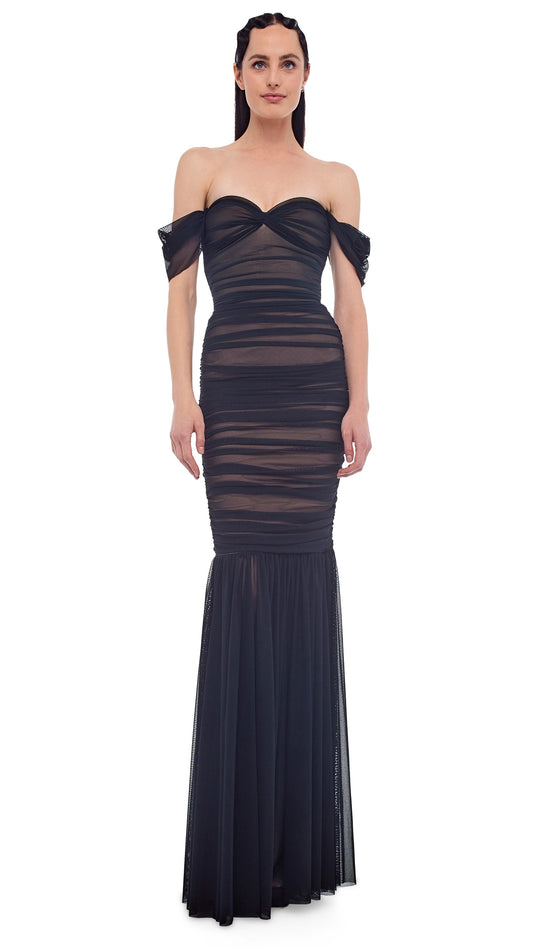 Norma Kamali WALTER FISHTAIL GOWN