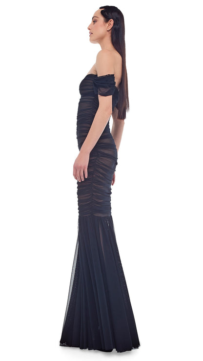 Norma Kamali WALTER FISHTAIL GOWN