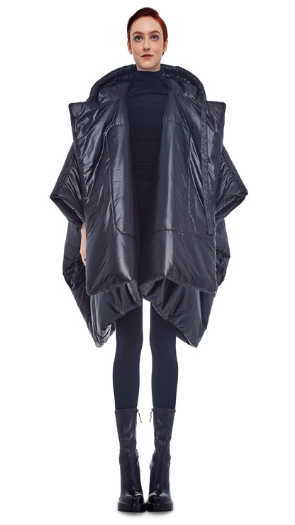 Norma Kamali SLEEPING BAG BLANKET COAT
