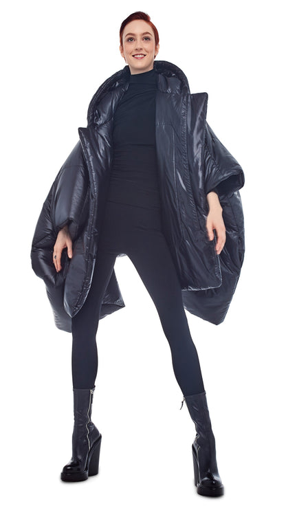 Norma Kamali SLEEPING BAG BLANKET COAT