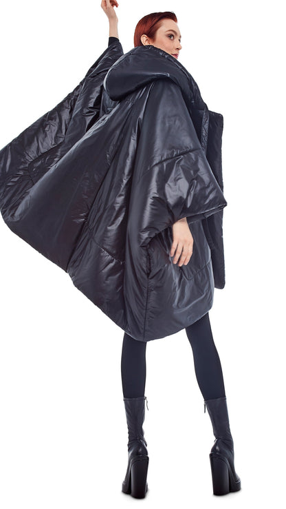 Norma Kamali SLEEPING BAG BLANKET COAT