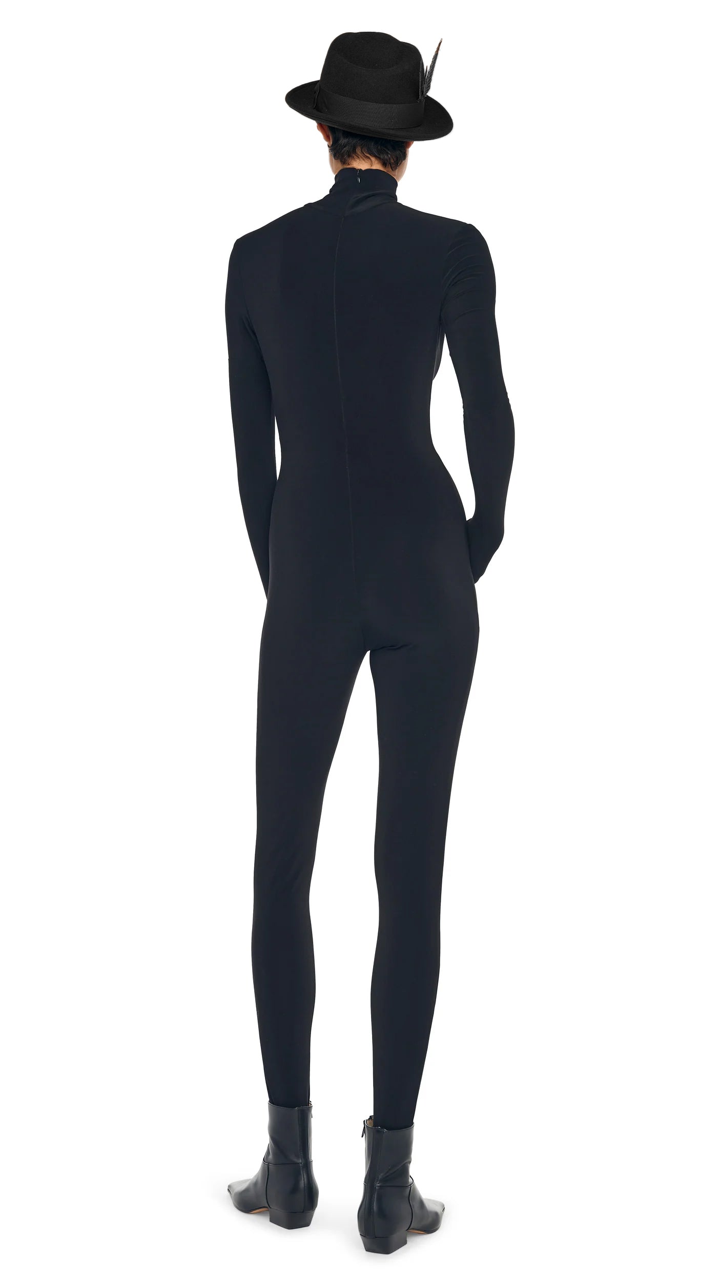 Norma Kamali TURTLE CATSUIT WITH FOOTIE