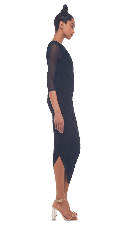 Norma Kamali LONG SLEEVE DIANA GOWN