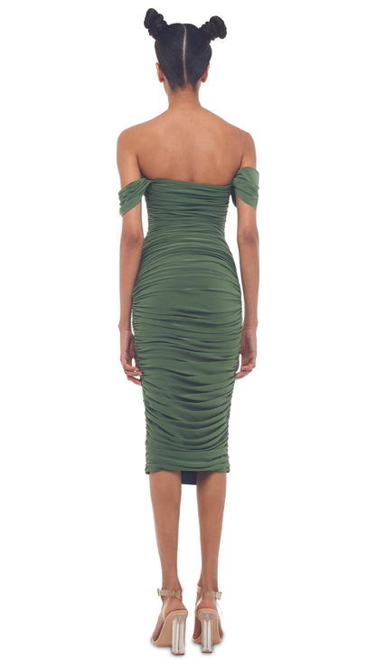 Norma Kamali WALTER DRESS W/ WING SLEEVE