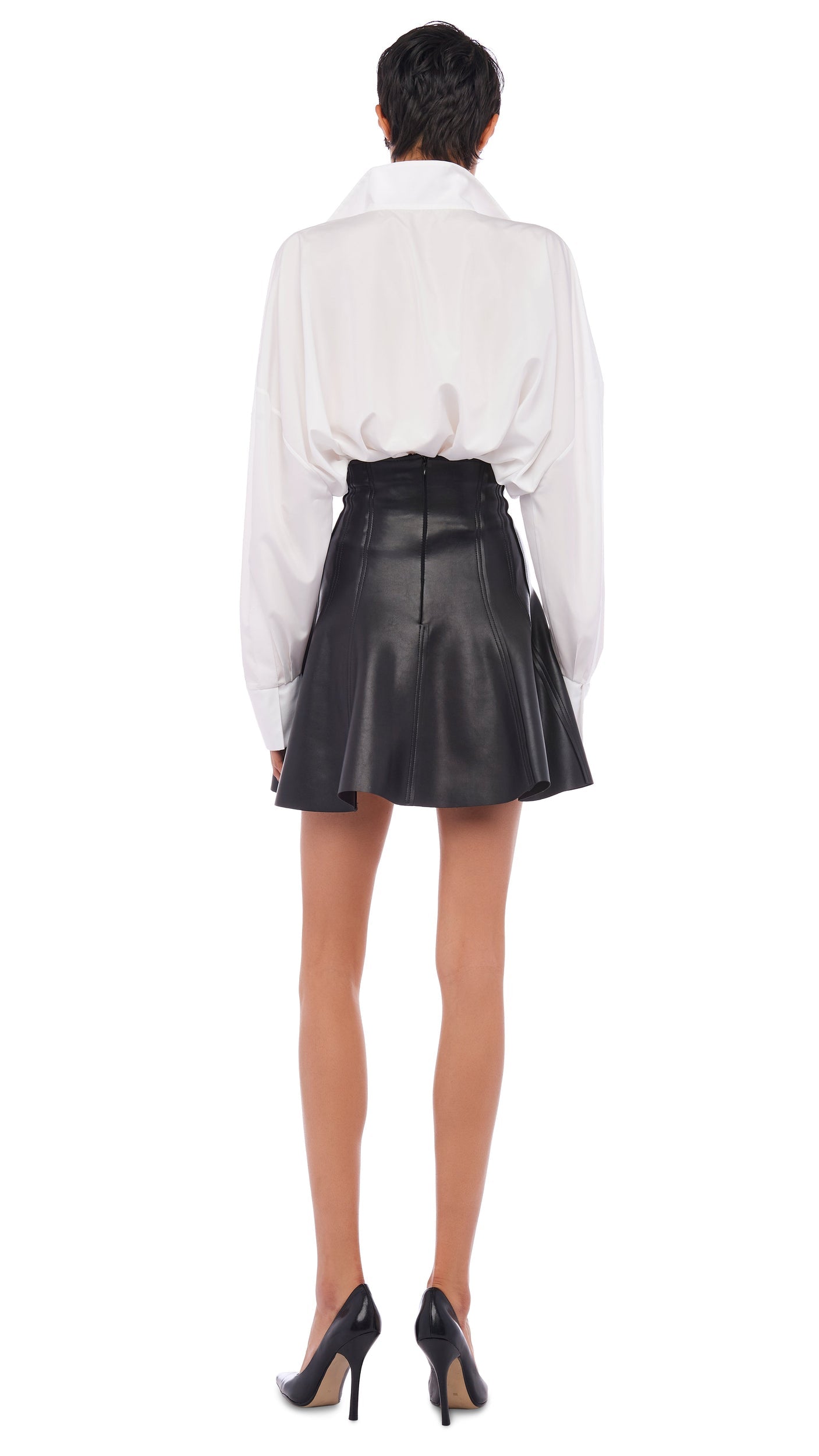 Norma Kamali GRACE MINI SKIRT