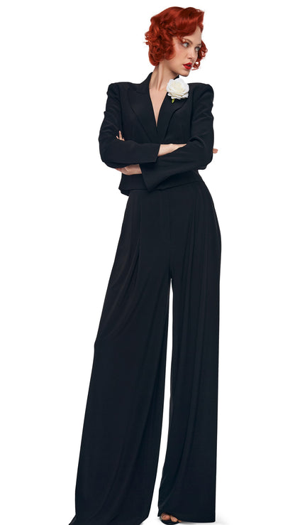 Norma Kamali CROPPED SB JACKET