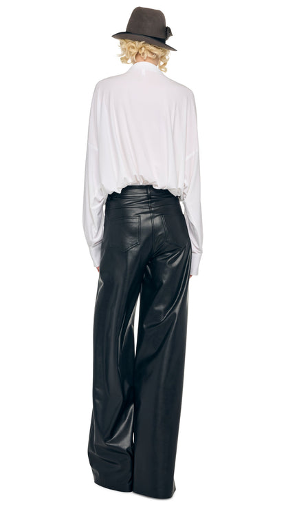 Norma Kamali SUPER OS BF NK SHIRT BODYSUIT